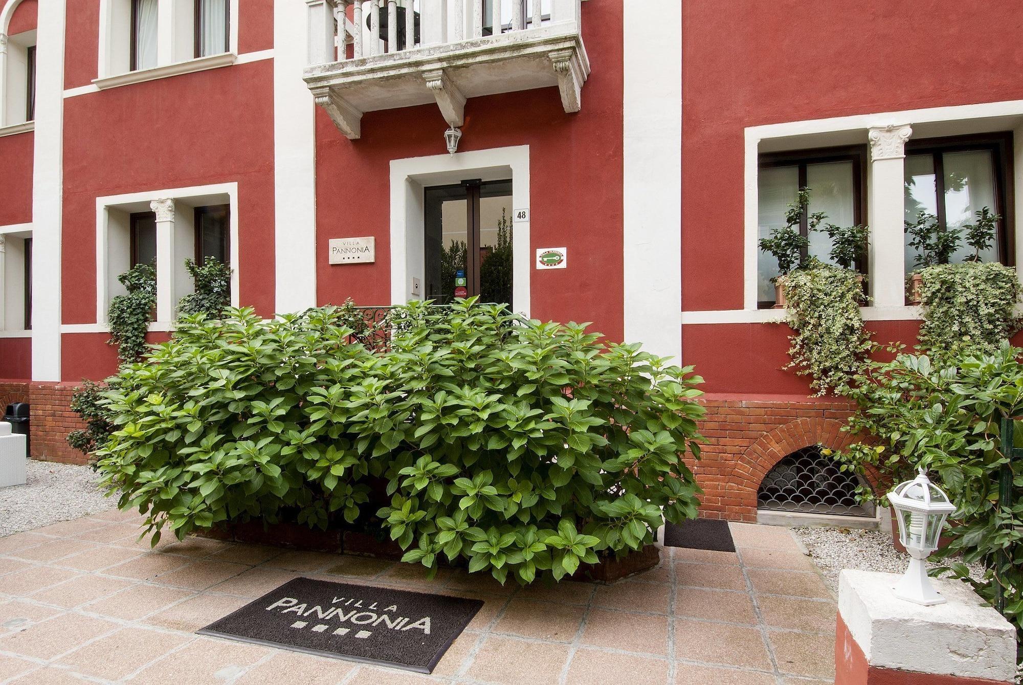 Hotel Villa Pannonia Lido di Venezia Exterior foto